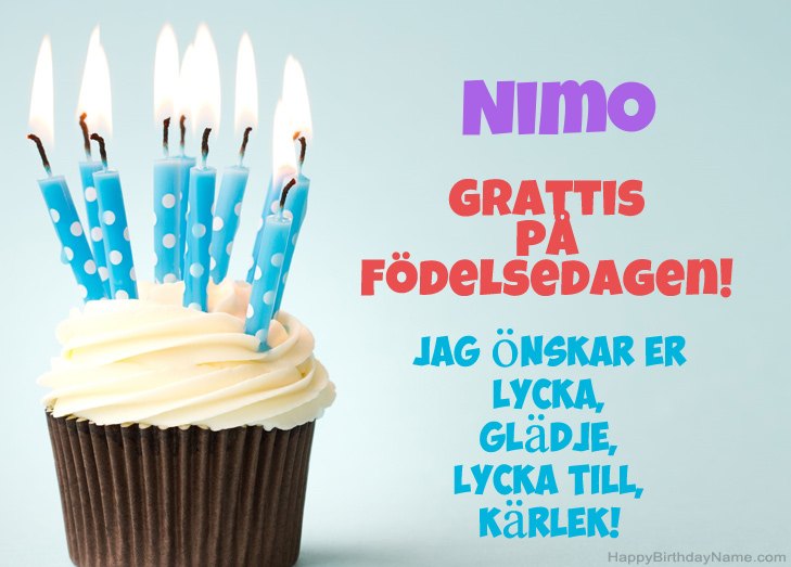 Grattis till Grattis på Nimo