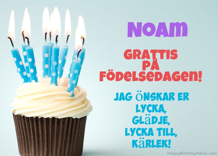 Grattis till Grattis på Noam
