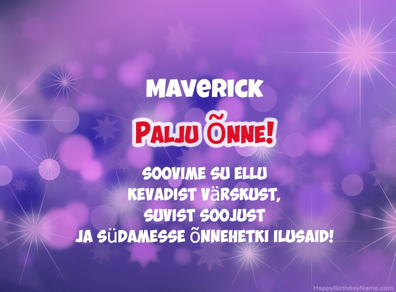 Ilusad pildid Maverick Ilusad pildid Maverick