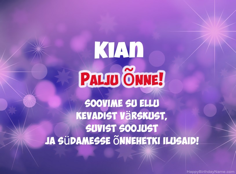 Ilusad pildid Kian Ilusad pildid Kian