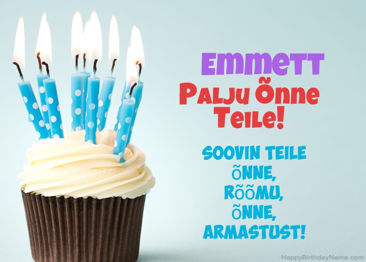 Palju õnne Emmett Palju õnne Emmett