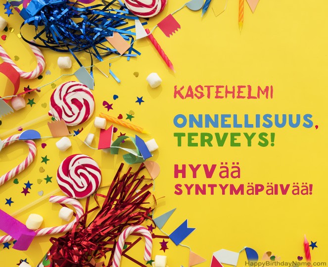 Hyvää Syntymäpäivää Kastehelmi kuvia