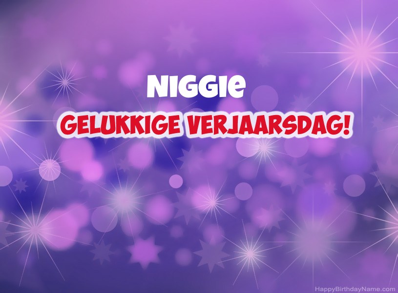 Pragtige foto's vir Happy Birthday Niggie