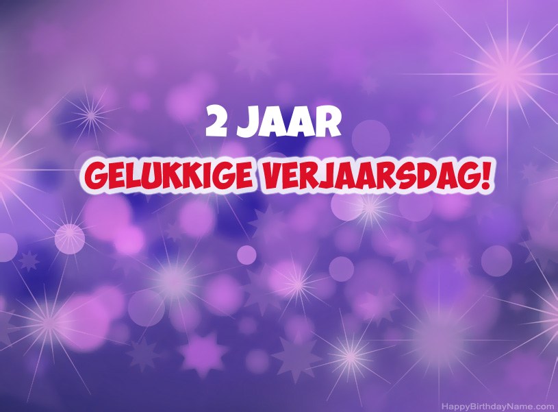 Pragtige foto's vir Happy Birthday 2 jaar oue seuntjie