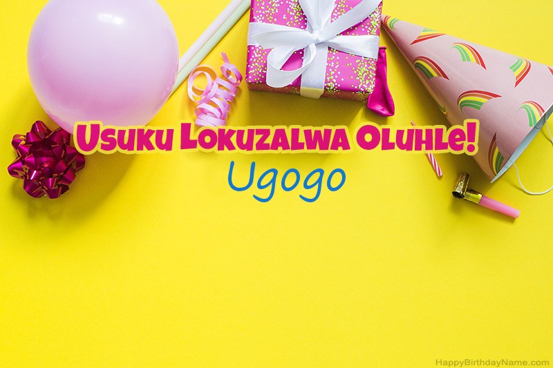 Happy Birthday Ugogo ku-prose