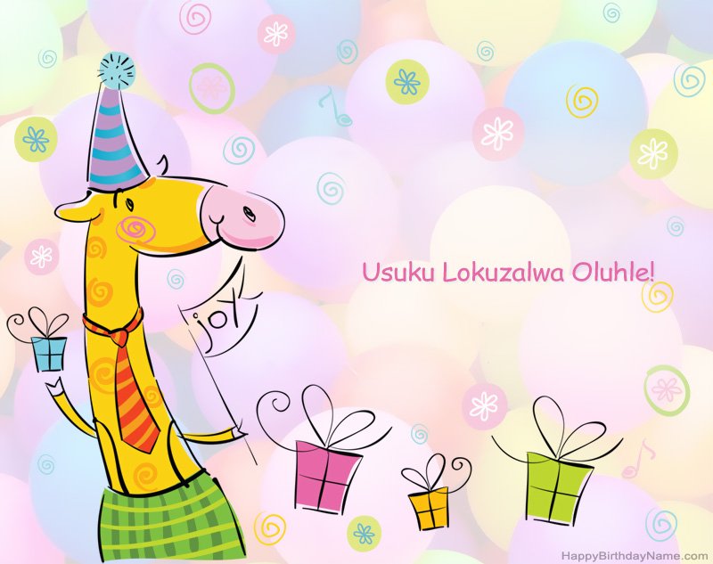 Ukuhalalisela izingane usuku oluhle lokuzalwa