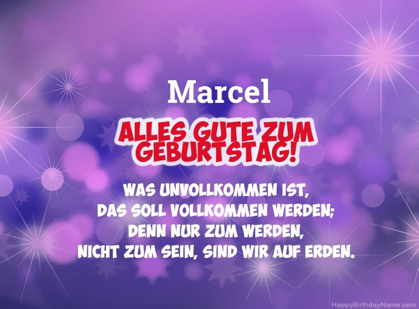 Schöne Bilder zum Geburtstag von Marcel Schöne Bilder zum Geburtstag von Marcel