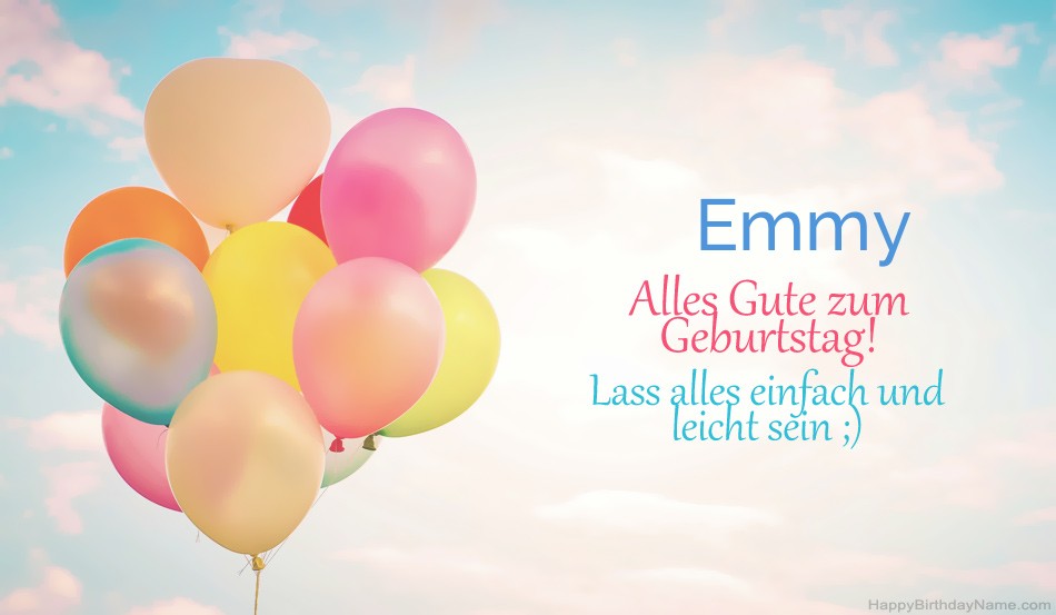 Herzlichen Glückwunsch Emmy Bilder