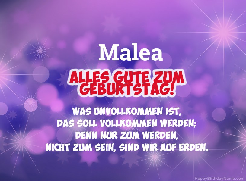Schöne Bilder zum Geburtstag von Malea Schöne Bilder zum Geburtstag von Malea