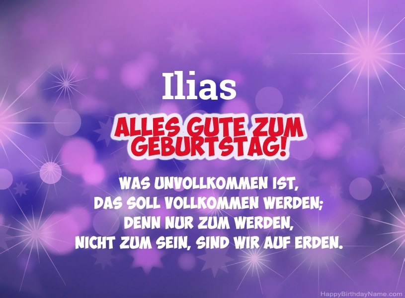 Schöne Bilder zum Geburtstag von Ilias Schöne Bilder zum Geburtstag von Ilias