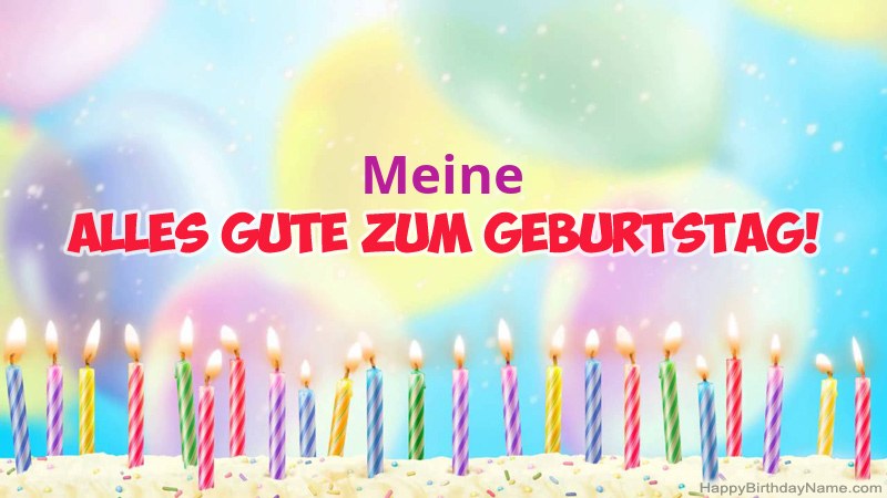 Lustiges alles Gute zum Geburtstag karten Meine