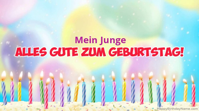 Lustiges alles Gute zum Geburtstag karten Mein Junge Lustiges alles Gute zum Geburtstag karten Mein Junge