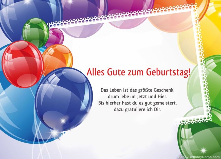 Alles Gute zum Geburtstag!