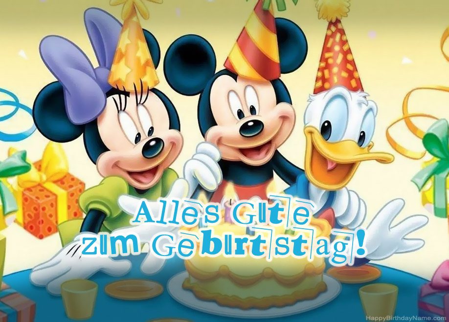 Kindergeburtstagsgrüße