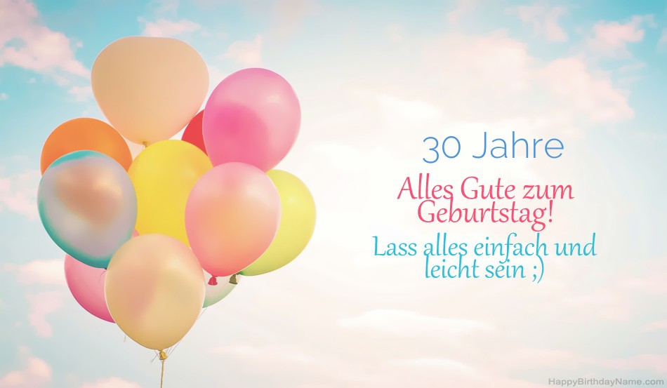 Alles Gute zum Geburtstag 30 Jahre altes Mädchen Bilder
