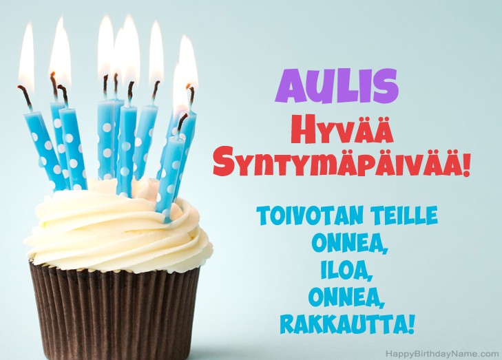 Lataa Happy Birthday Card Aulis ilmaiseksi