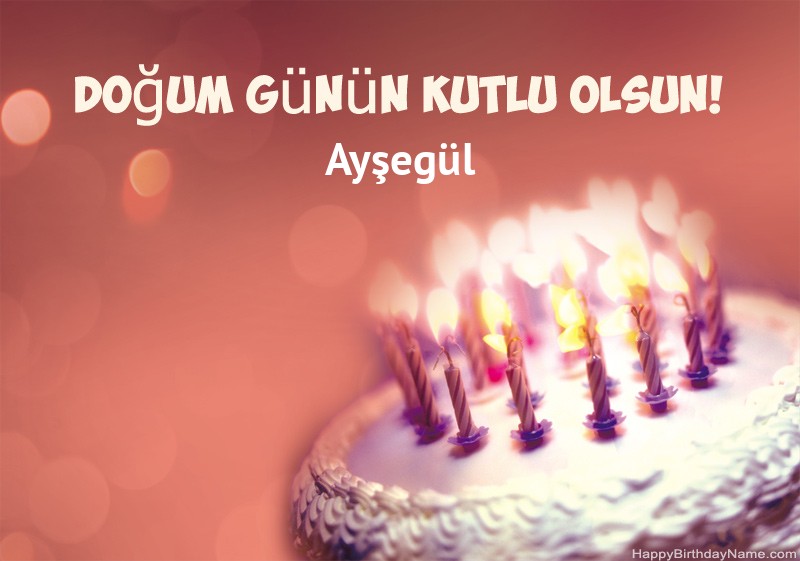 İyi ki doğdun Ayşegül resimleri