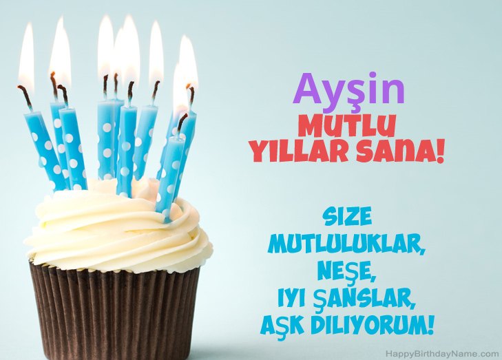 Ayşin Doğum Günün Kutlu Olsun Tebrikler