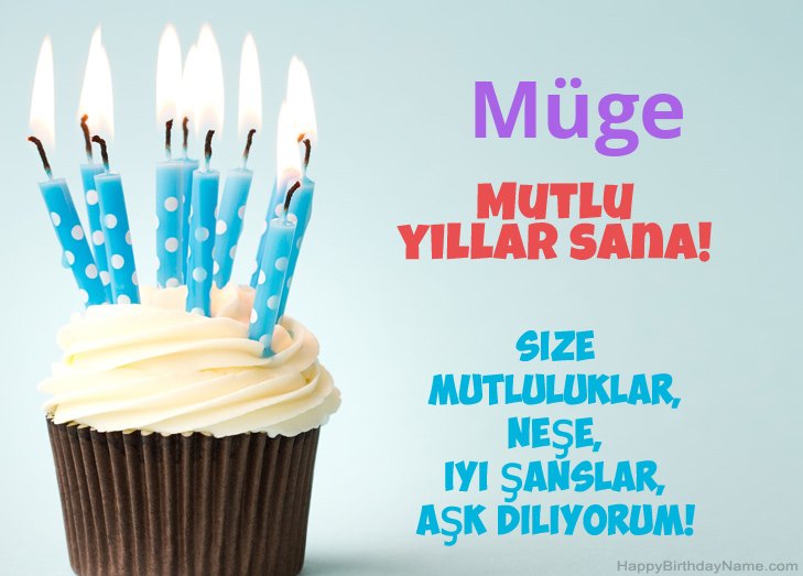 Müge Doğum Günün Kutlu Olsun Tebrikler