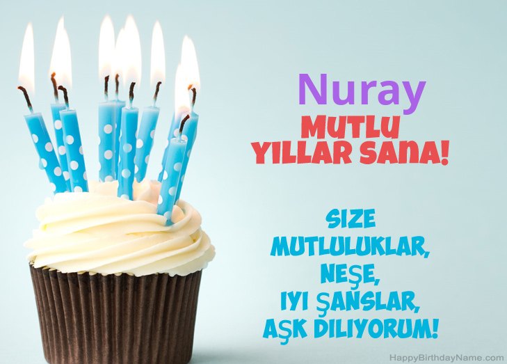 Nuray Doğum Günün Kutlu Olsun Tebrikler