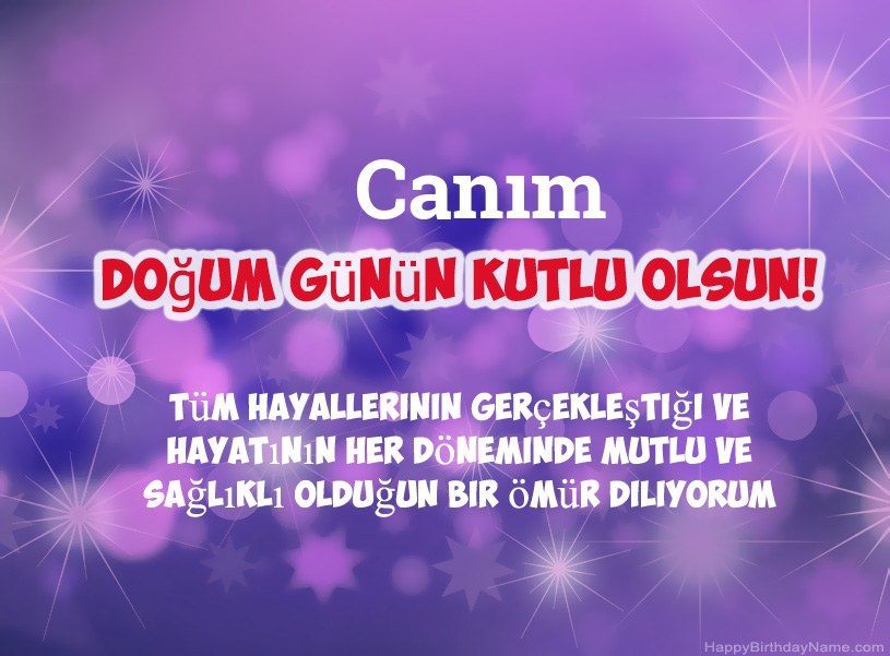İyi ki doğdun için güzel resimler Canım İyi ki doğdun için güzel resimler Canım