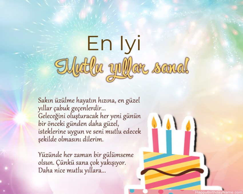Ayette En Iyi Doğum Günün Kutlu Olsun