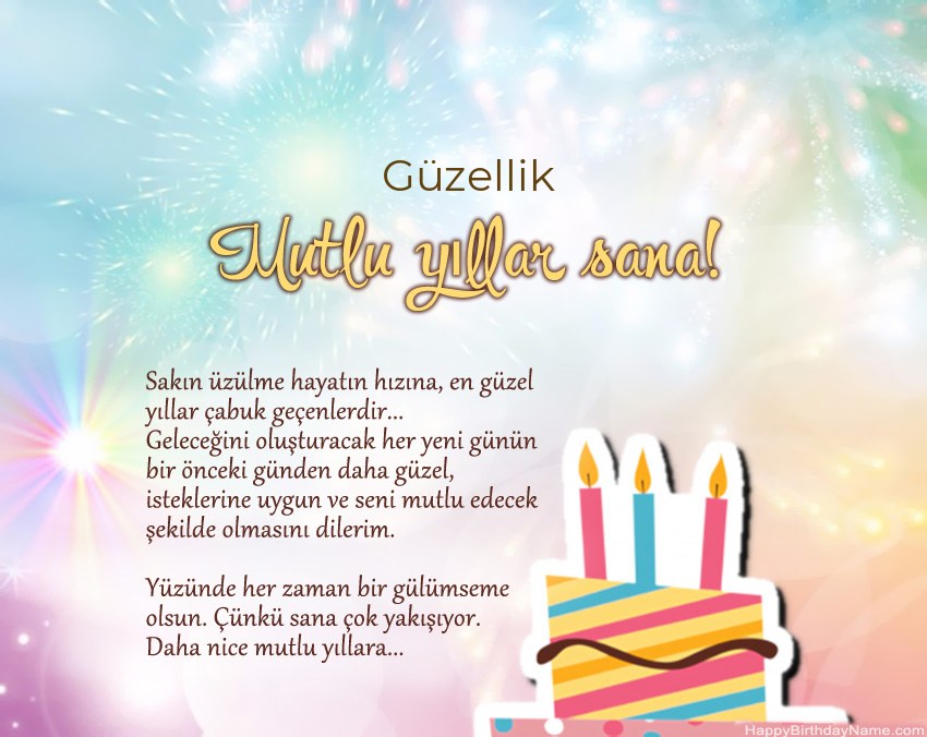 Ayette Güzellik Doğum Günün Kutlu Olsun
