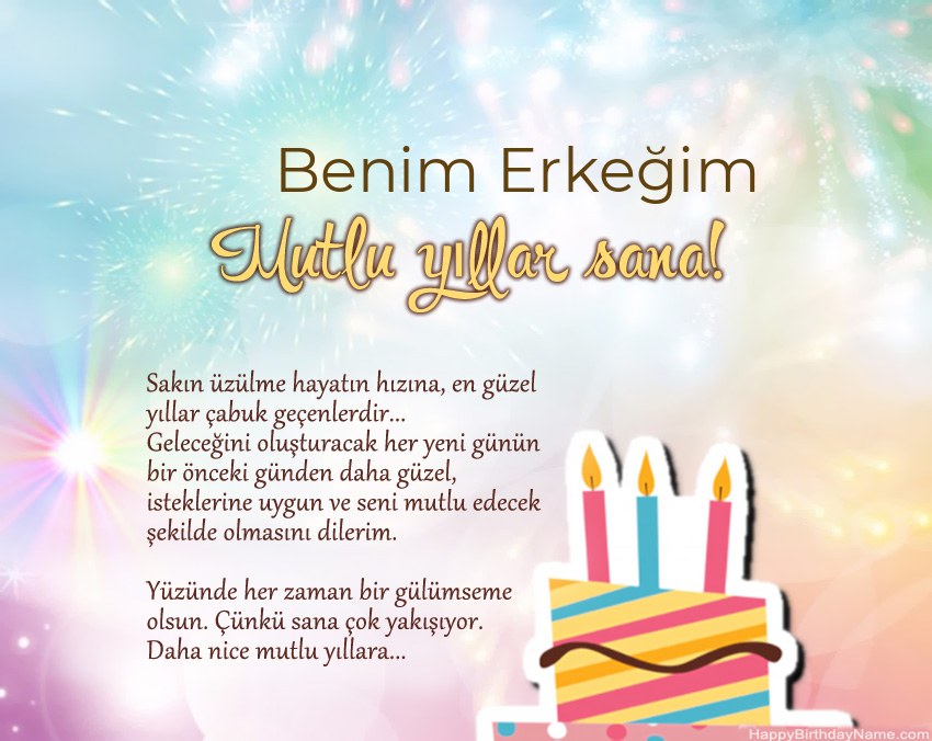 Ayette Benim Erkeğim Doğum Günün Kutlu Olsun