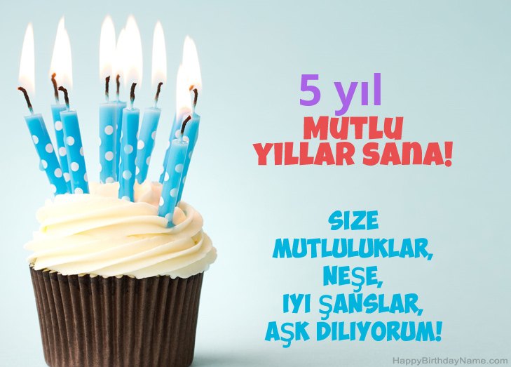 Doğum Günün Kutlu Olsun Tebrikler 5 yaşında erkek Doğum Günün Kutlu Olsun Tebrikler 5 yaşında erkek