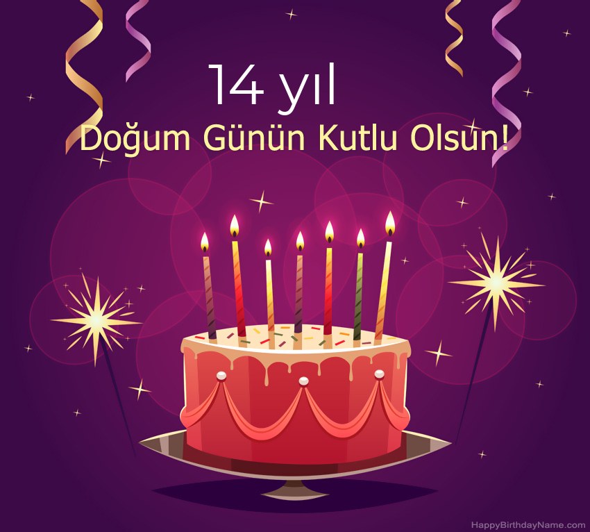 Doğum Günün Kutlu Olsun için Komik selamlar 14 yaşında erkek resimler