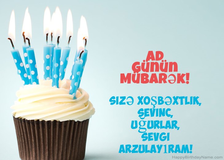 Ad günün mübarək