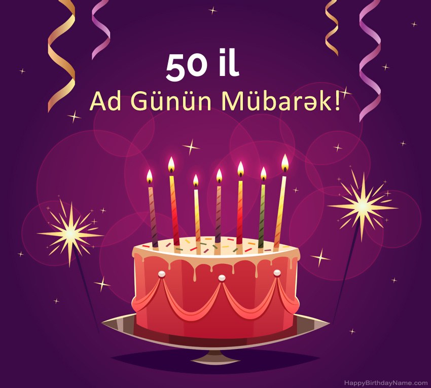 Müqəddəs Doğum 50 yaşlı kişi şəkilləri üçün məzəli təbriklər