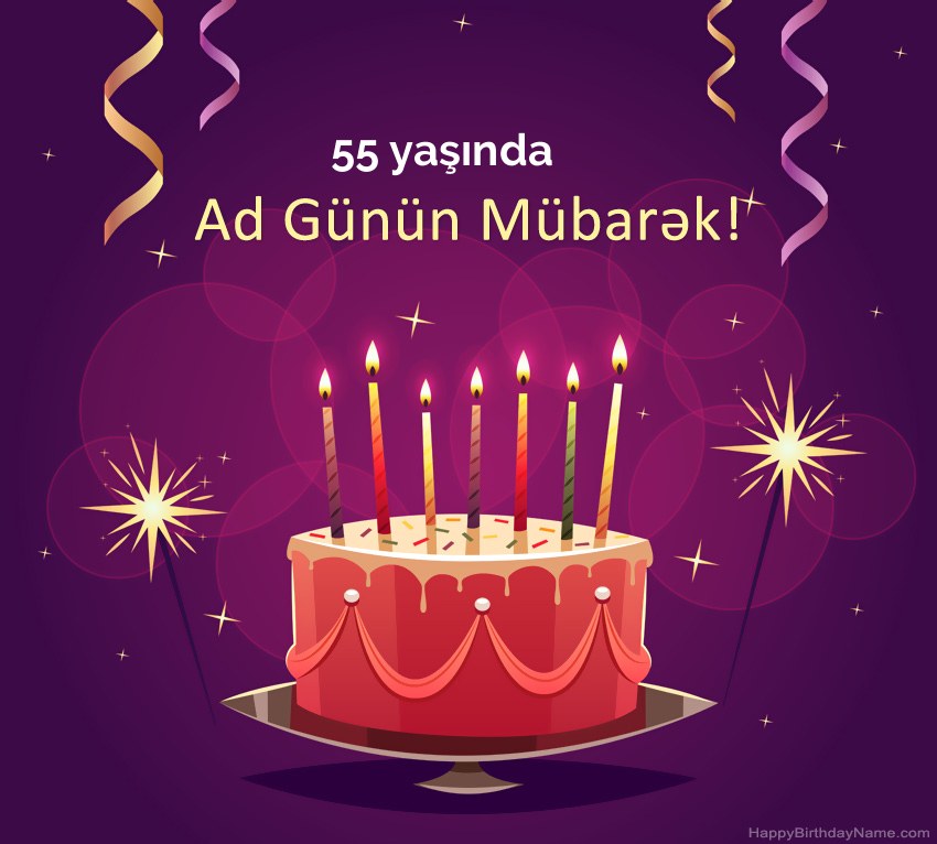 Müqəddəs Doğum 55 yaşında kişi şəkilləri üçün məzəli təbriklər