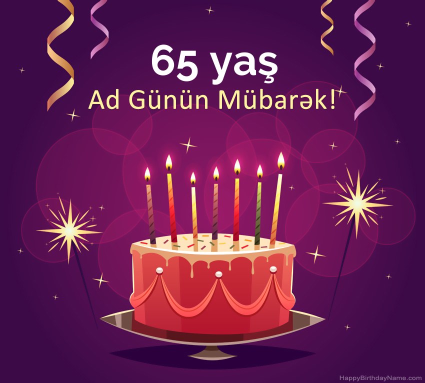 Müqəddəs Doğum 65 yaşında kişi şəkilləri üçün məzəli təbriklər