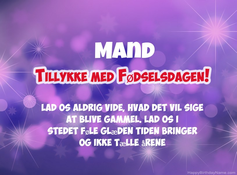 Smukke billeder til Happy Birthday Mand