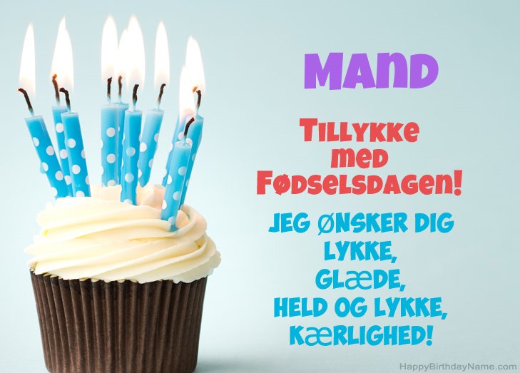 Tillykke med tillykke med fødselsdagen Mand