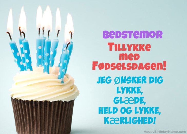 Tillykke med tillykke med fødselsdagen Bedstemor