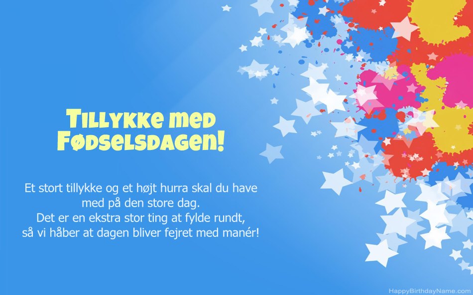 Tillykke med fødselsdagen