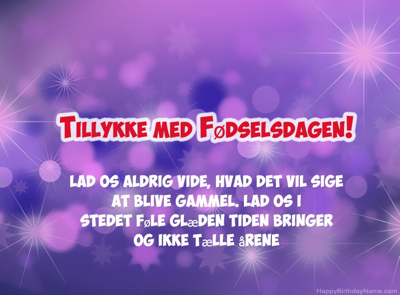 Smukke billeder til tillykke med fødselsdagen