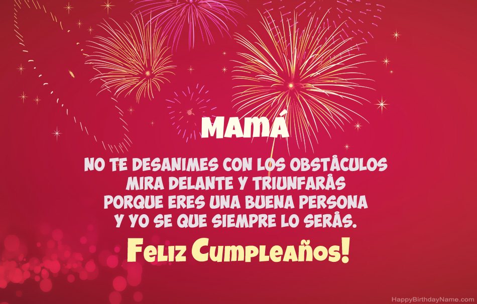 Mamá Feliz cumpleaños, hermosos poemas Mamá Feliz cumpleaños, hermosos poemas