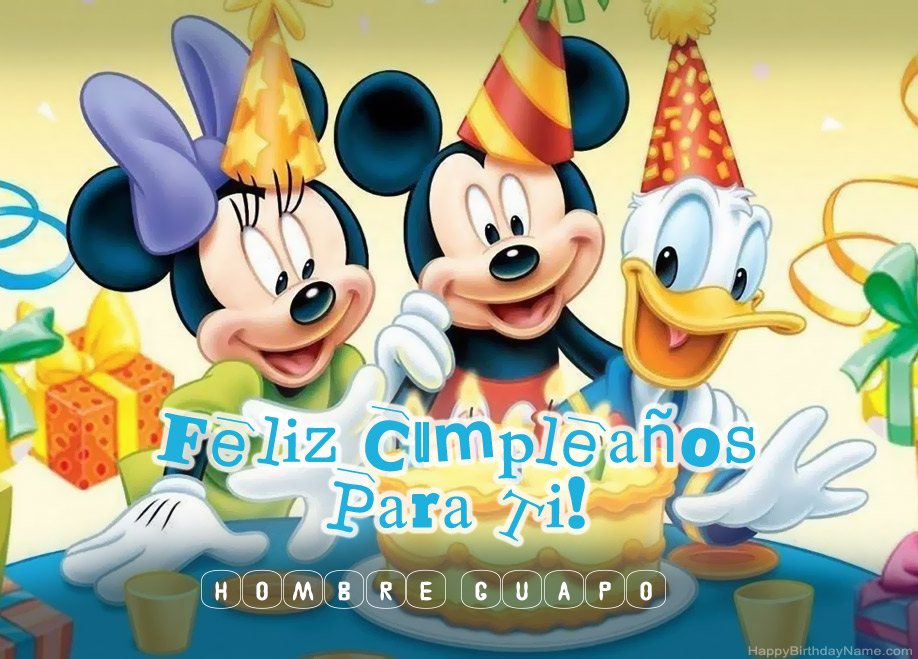 Hombre Guapo Saludos de cumpleaños Hombre Guapo Saludos de cumpleaños