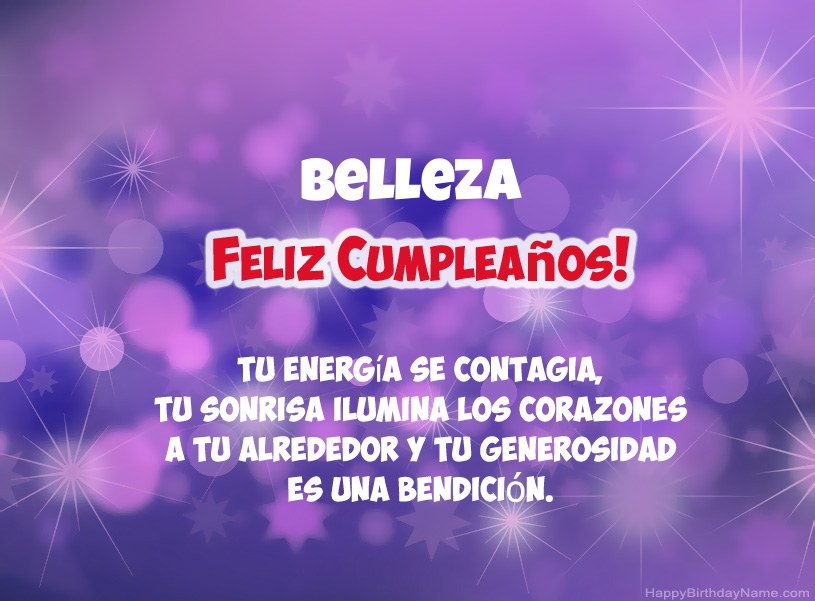 Hermosas imágenes para feliz cumpleaños Belleza