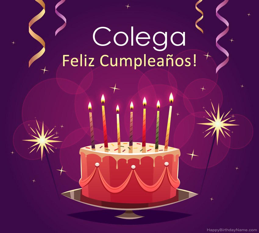 Saludos graciosos para feliz cumpleaños Colega fotos