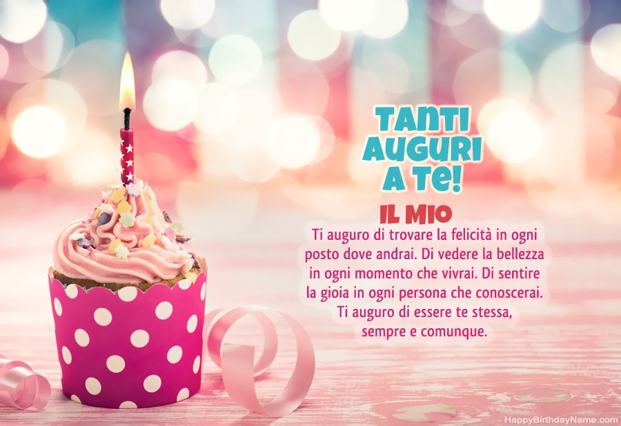 Scarica Happy Birthday card Il Mio gratis