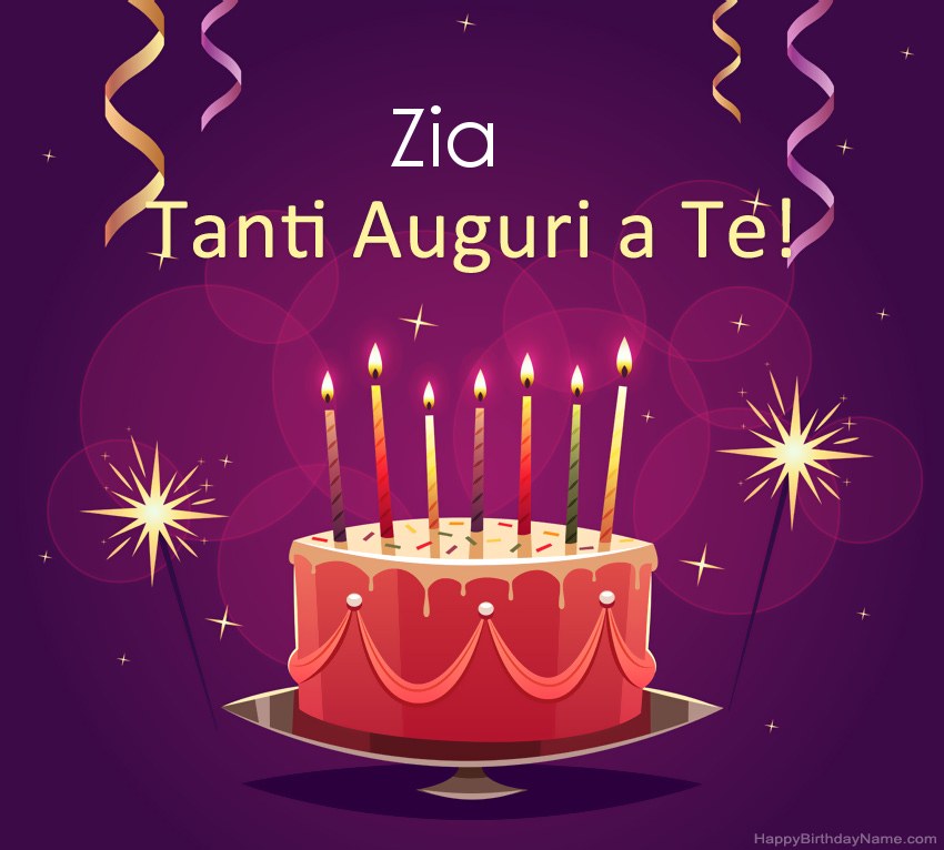 Divertenti saluti per le foto di Happy Birthday Zia