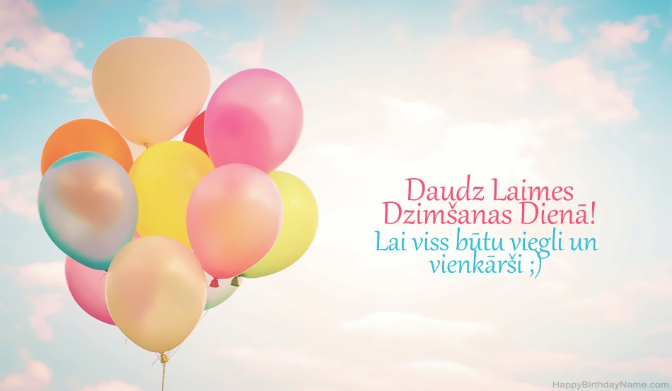 Daudz laimes dzimšanas dienā attēli
