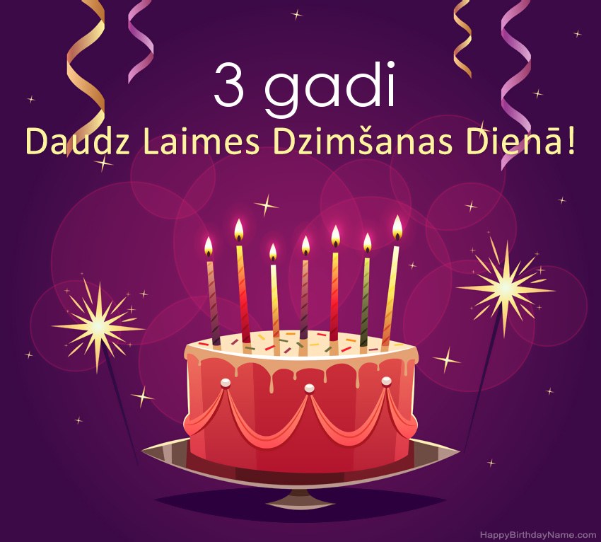 Smieklīgi sveicieni ar laimīgas dzimšanas dienas 3 gadus vecs zēns attēliem