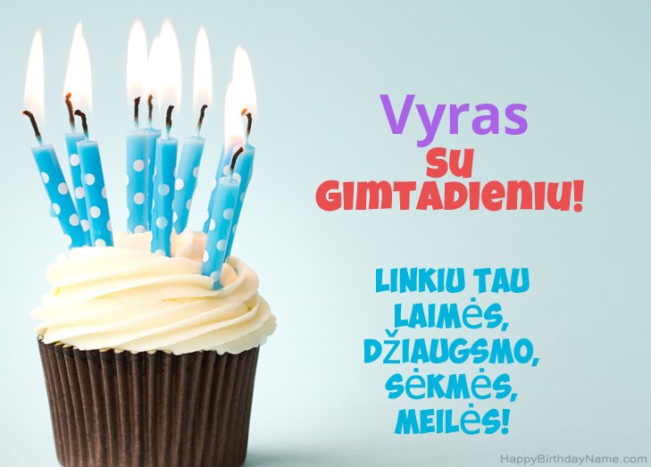 Sveikiname su „Vyras“ su gimtadieniu