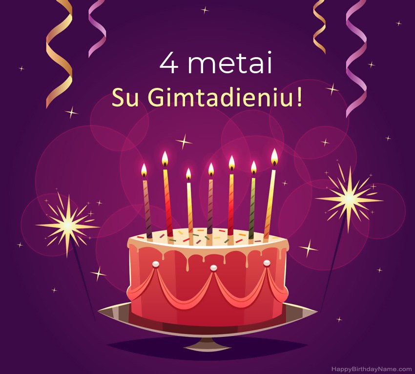 Juokingi sveikinimai su „4 metų berniukas“ gimtadienio proga