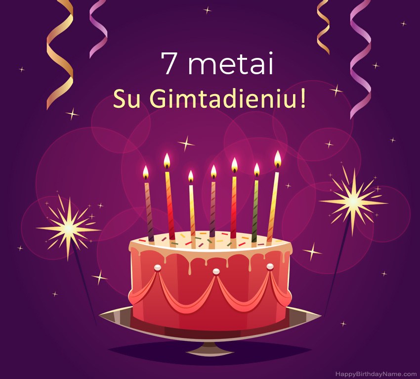 Juokingi sveikinimai su „7 metų berniukas“ gimtadienio proga Juokingi sveikinimai su „7 metų berniukas“ gimtadienio proga